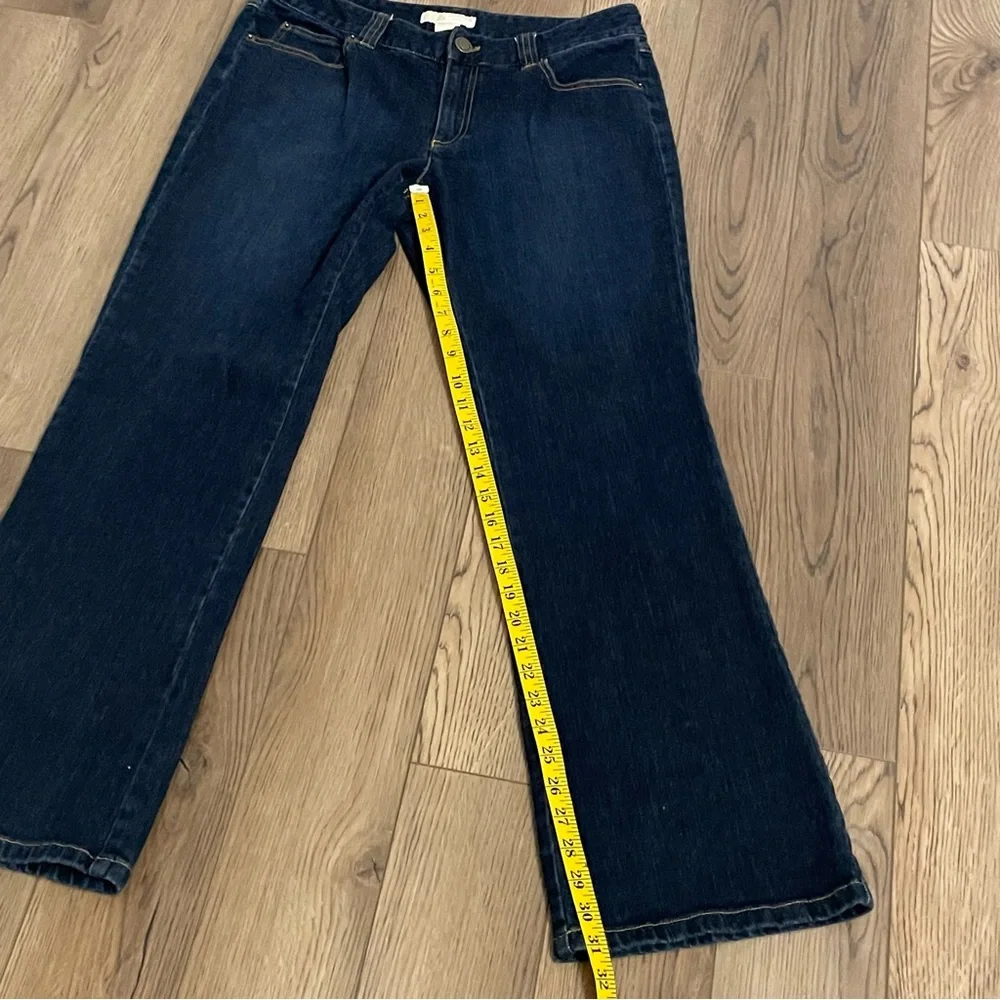 Michael Kors Low Rise Dark Denim Flare Jeans‎